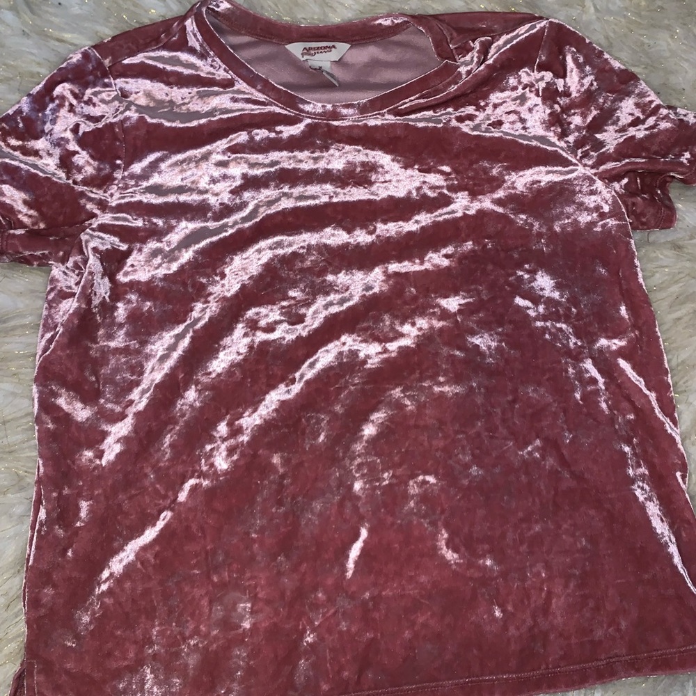 Pink Velvet Shirt